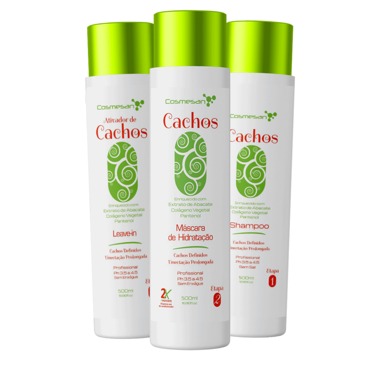 Kit Ativador De Cachos 500ml Cosmesan